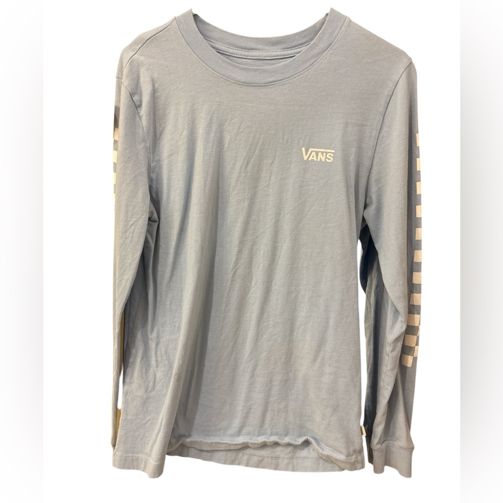 Vans Light Blue Long Sleeve Tee
